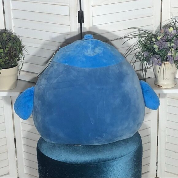 NWOT Squishmallows Babs The Blue Jay Bird Squishy Stuffed Toy Plush Fuzzy Wings - Picture 12 of 12